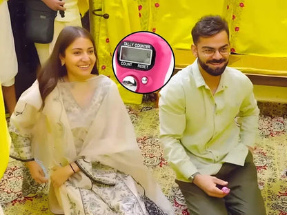 Virat Kohli & Anushka Sharma Radha Radha Digital Jap Counter (Buy 1 Get 1 FREE)