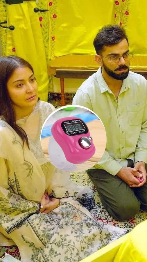 Virat Kohli & Anushka Sharma Radha Radha Digital Jap Counter (Buy 1 Get 1 FREE)