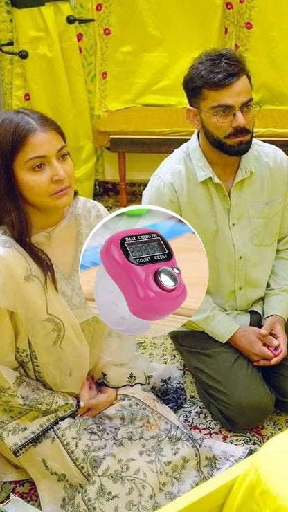 Virat Kohli & Anushka Sharma Radha Radha Digital Jap Counter (Buy 1 Get 1 FREE)