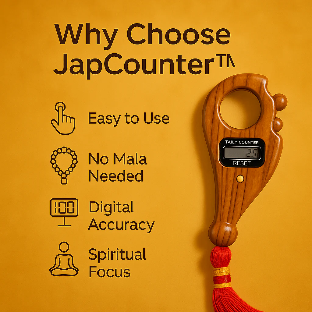 Radha Jaap Tulsi Mala Feel Mantra Jaap Digital Counter