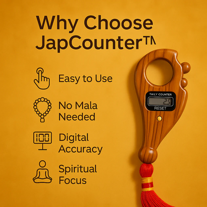 Radha Jaap Tulsi Mala Feel Mantra Jaap Digital Counter