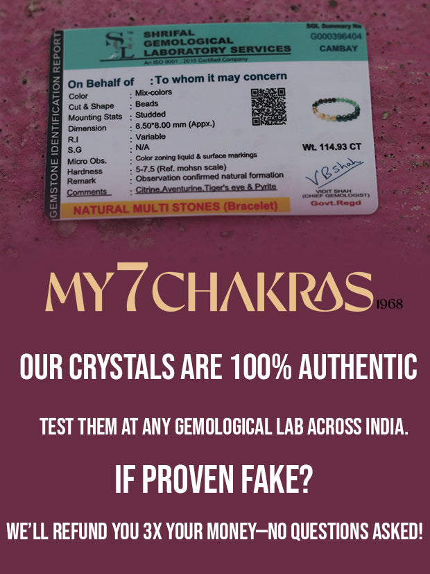 Radha Jaap Authentic Money Magnet Bracelet + FREE 7 Chakras Lava Bracelet + Virat Kohli & Anushka Sharma Digital Jap Counter